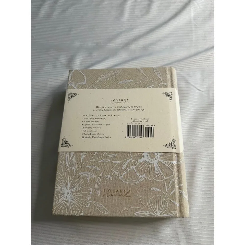Hosanna Revival NLT Note Taking Bible, Cordova Theme Hardcover